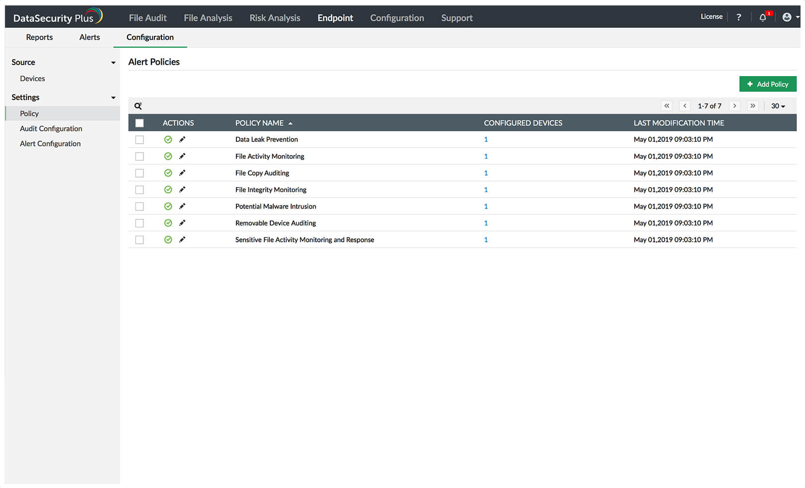 复制的文件报表
