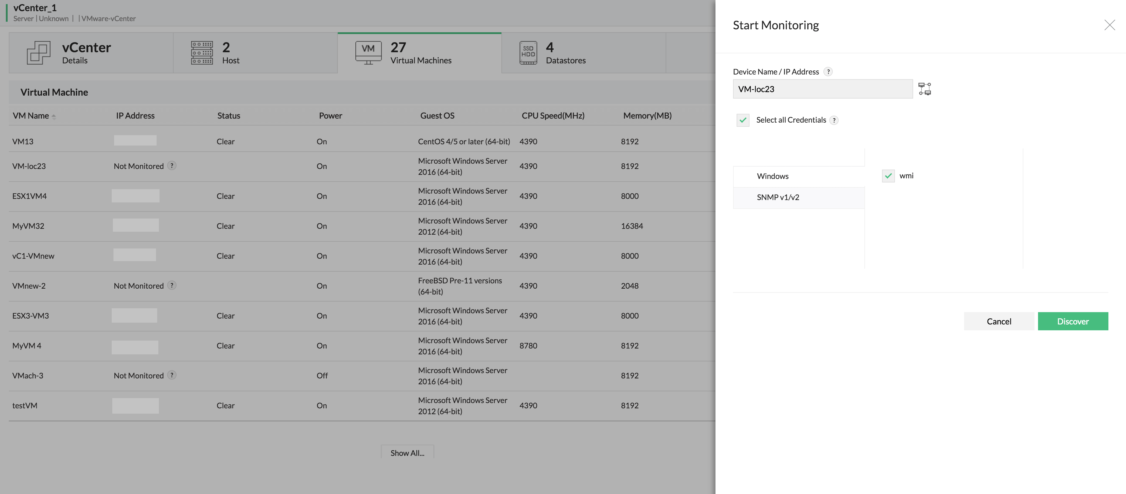 vmware ip mapping