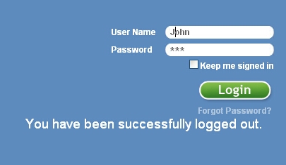 Log in