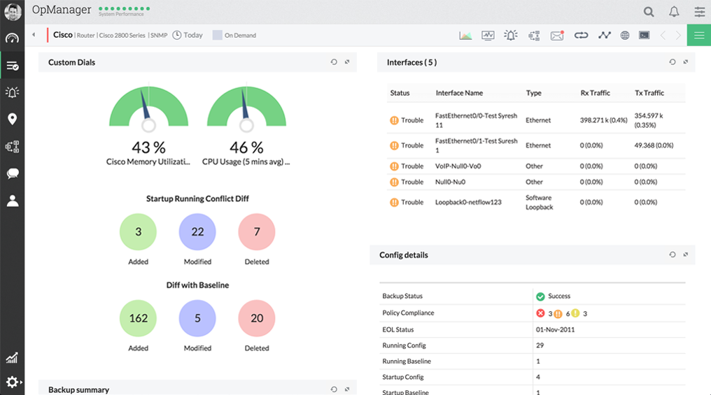 网络监控软件 - ManageEngine OpManager