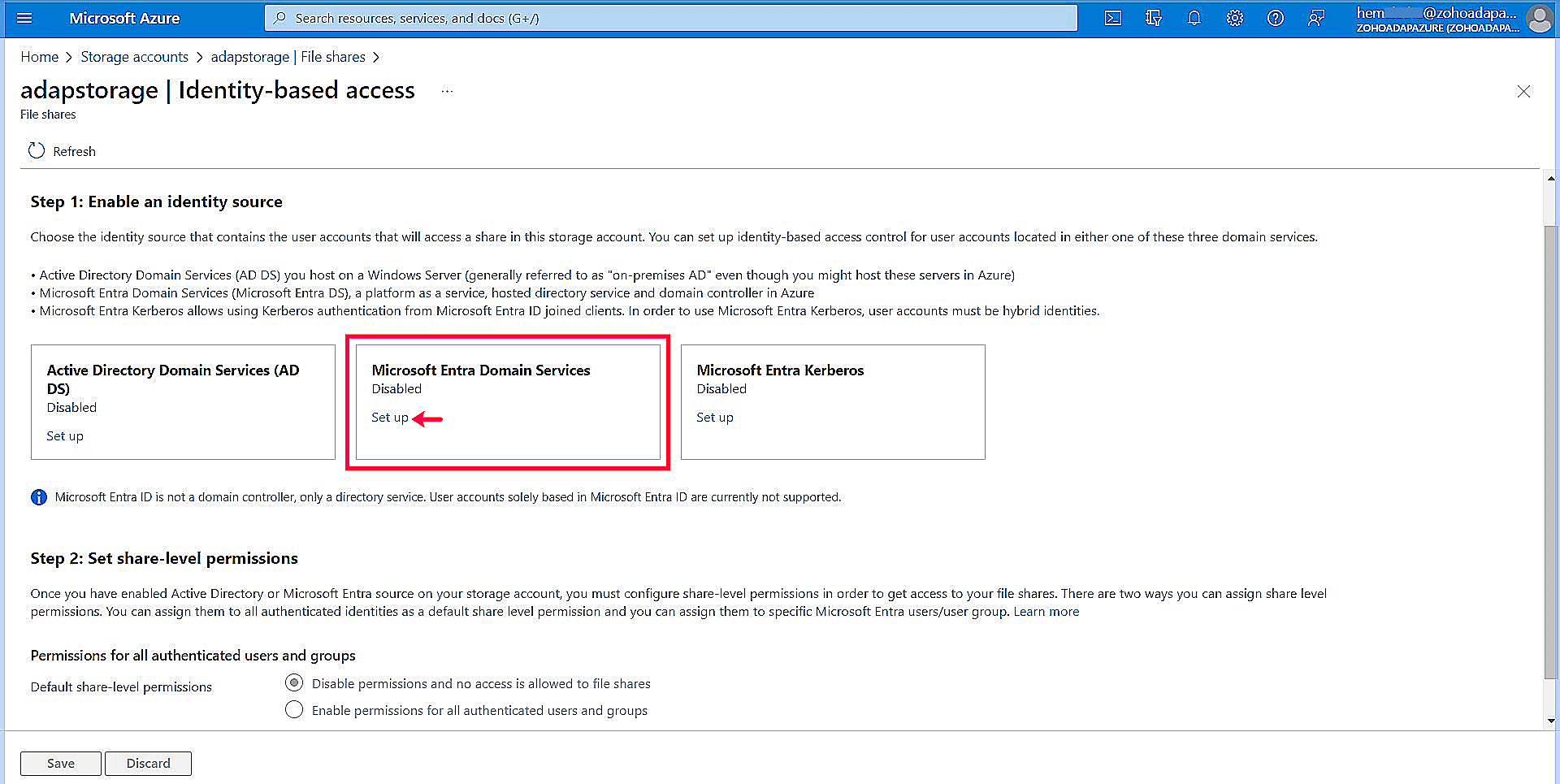 Microsoft Entra 域服务