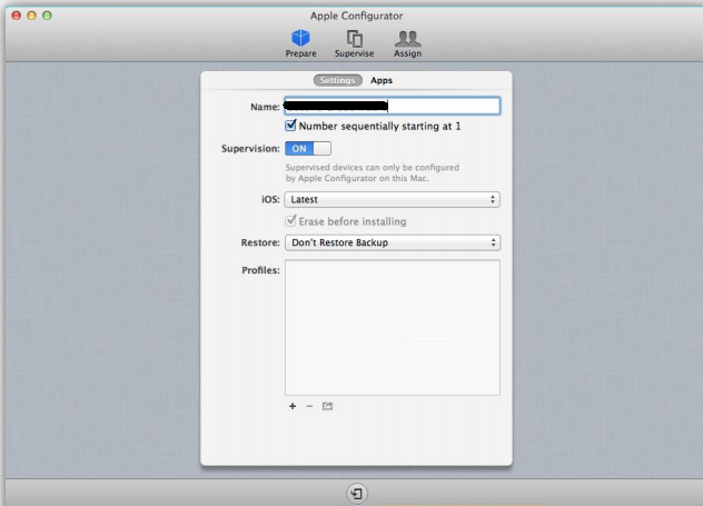 apple configurator jamf pro settings