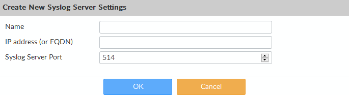 Configuring the Syslog Service on Fortinet devices